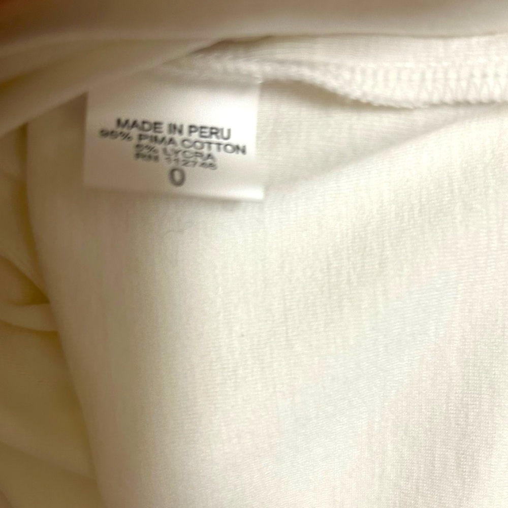 Jarbo 0/SM BOATNECK TIE-SLEEVE TOP IN PIMA
COTTON STRETCH jersey knit solid - Picture 8 of 13